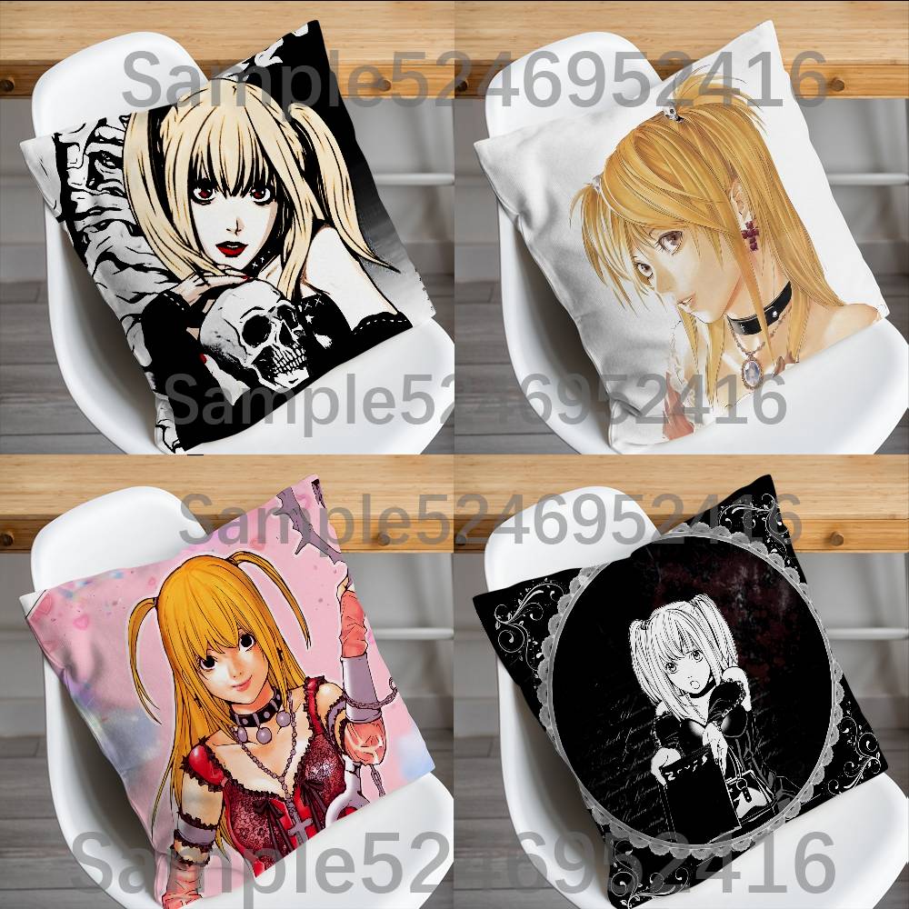 Home Textiles Notes - M-Misa Anime D-Death Note Yastık Kılıfı