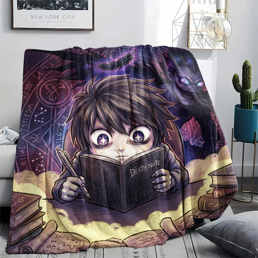 Home Textiles Notes - Death Note Rahat Flanel Battaniye Sıcak