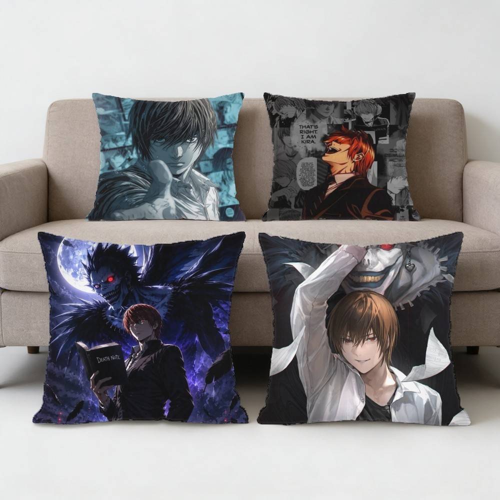 Home Textiles Notes - D-Death -Note Light Yagami Yastık Kılıfı,