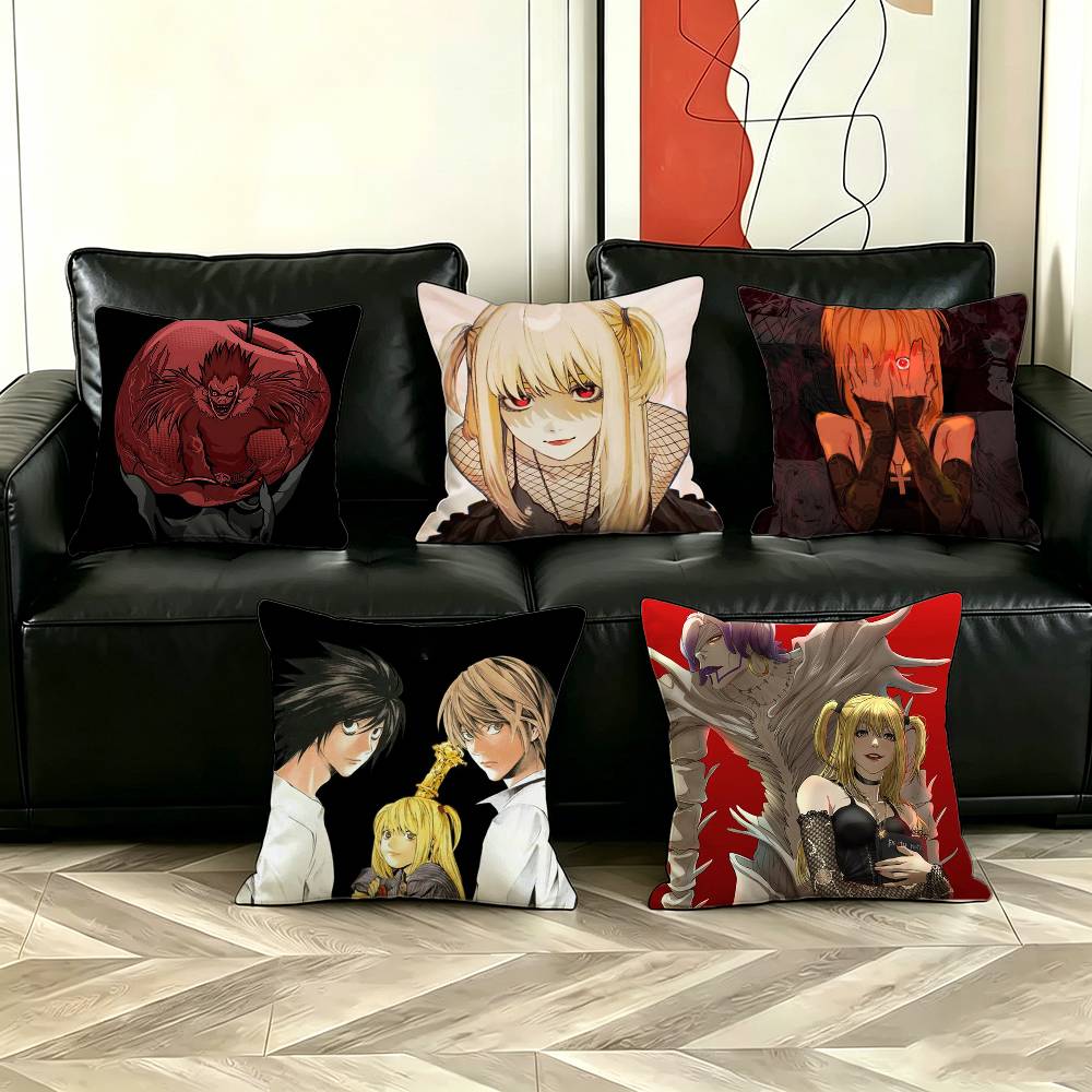 Home Textiles Notes - Klasik Anime D-Death Note Yastık Kılıfı