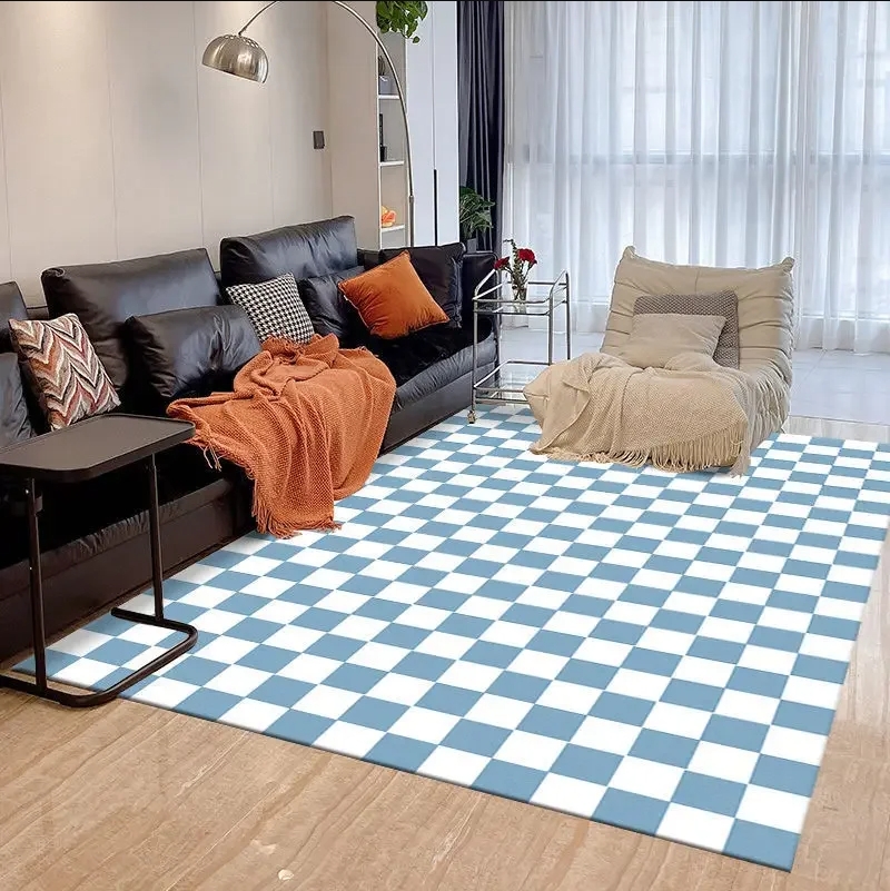 VIKAMA Damalı Halı Oturma Odas - Home Textiles Plaid incelemesi ve fiyatı