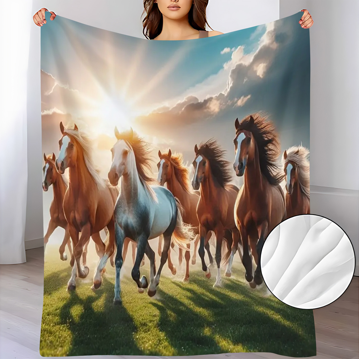 Yumuşak Flanel Battaniye, Gölg - Sunrise Home Textiles & Apparel incelemesi ve fiyatı