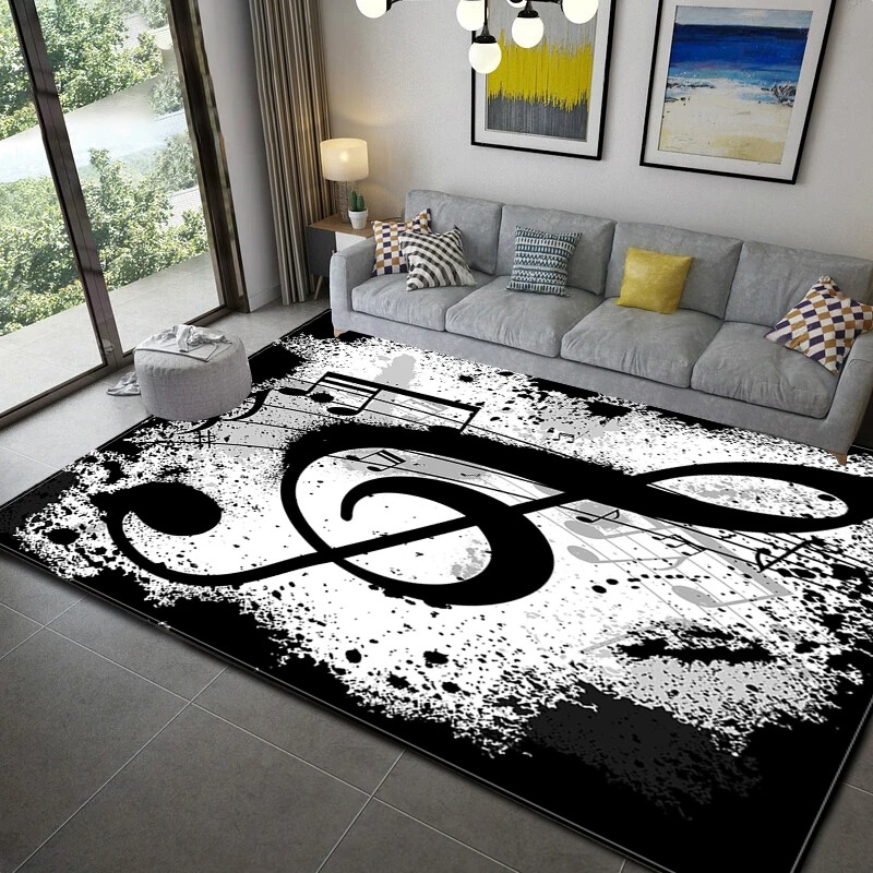 Piyano not müzik tema serisi h - Home Textiles Notes incelemesi ve fiyatı