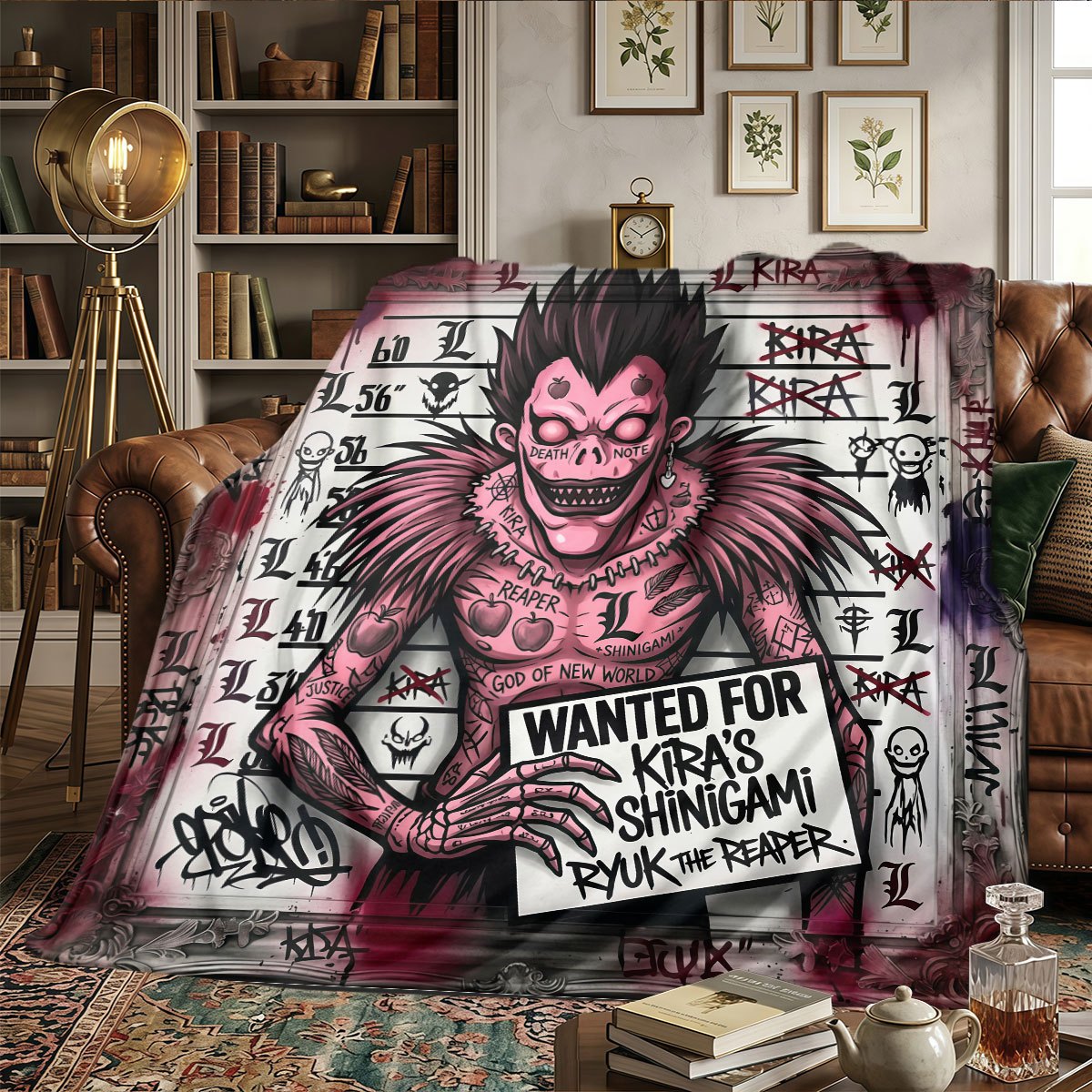 Death Note Desenli Ev Battaniy - Home Textiles Notes incelemesi ve fiyatı