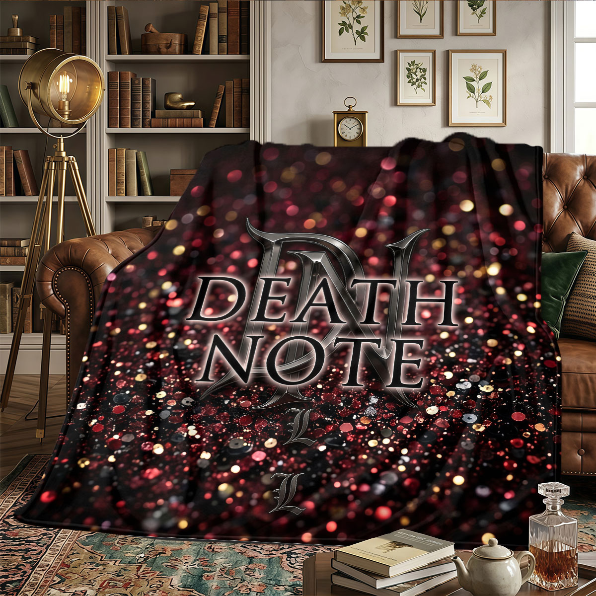 Death Note Desenli Ev Battaniy - Home Textiles Notes incelemesi ve fiyatı