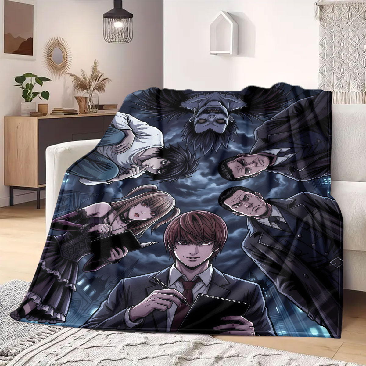 Death Note Grand Karikatür Fla - Home Textiles Notes incelemesi ve fiyatı