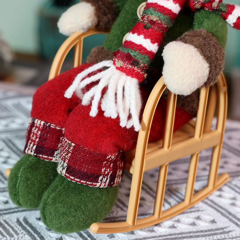 1 adet noel süsü kumaş sallana - Home Textiles Plaid incelemesi ve fiyatı