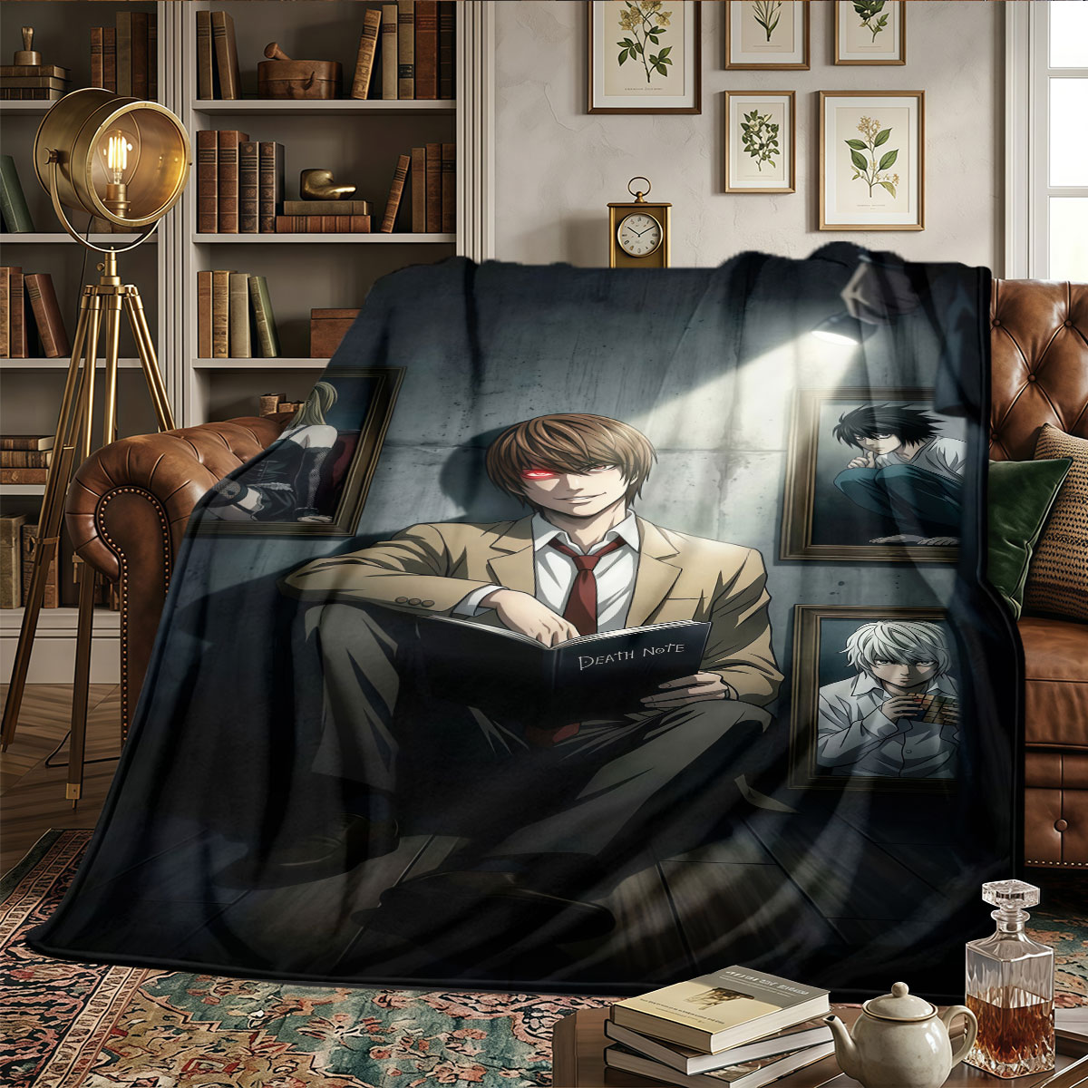 Death Note Desenli Ev Battaniy - Home Textiles Notes incelemesi ve fiyatı