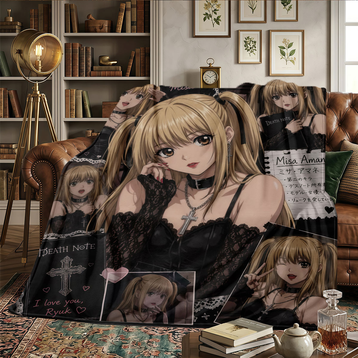 Death Note Desenli Ev Battaniy - Home Textiles Notes incelemesi ve fiyatı